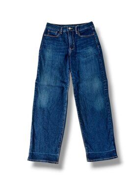 Old Navy Womens Jeans OG Loose Highrise Straight Leg Stretch Size 8 30x30.5